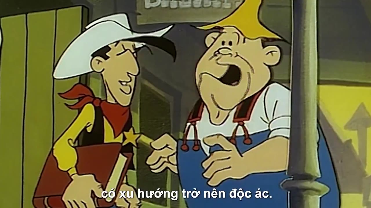 Những Chuyến Phiêu Lưu Của Lucky Luke tập 14 cảnh 2