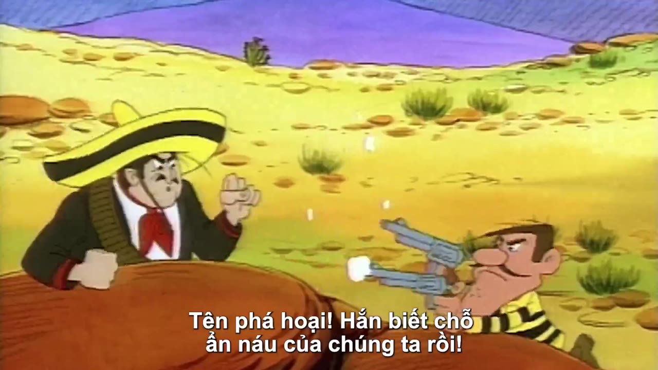 Những Chuyến Phiêu Lưu Của Lucky Luke tập 33 cảnh 2