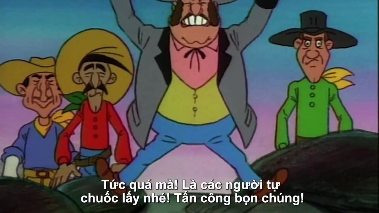 Những Chuyến Phiêu Lưu Của Lucky Luke tập 38 cảnh 3