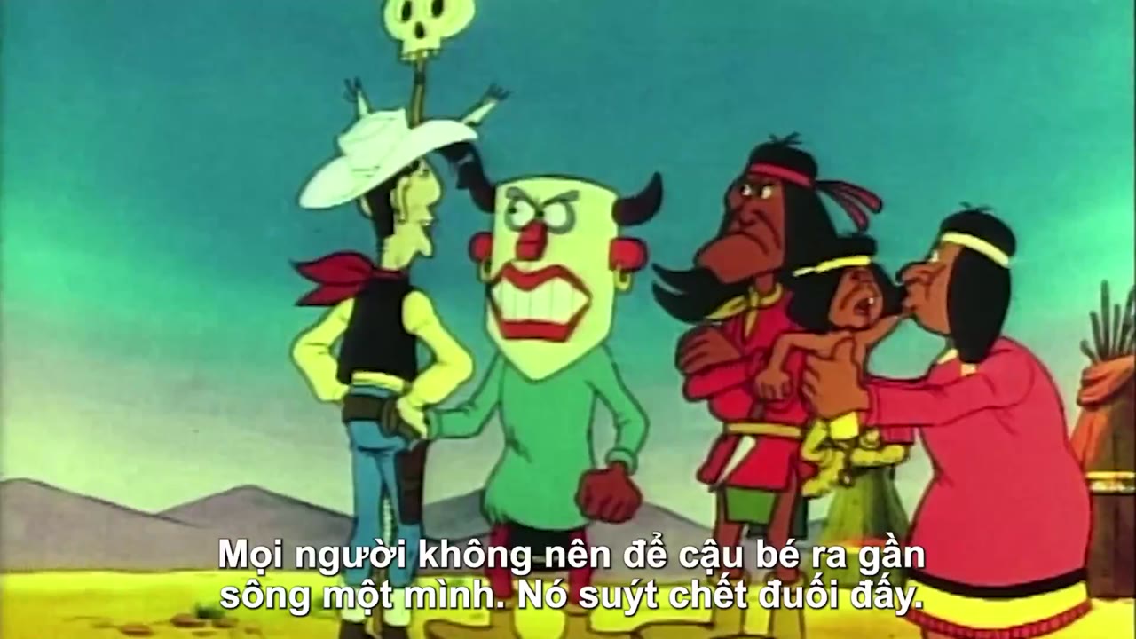 Những Chuyến Phiêu Lưu Của Lucky Luke tập 40 cảnh 2