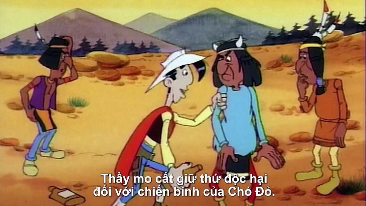 Những Chuyến Phiêu Lưu Của Lucky Luke tập 50 cảnh 3