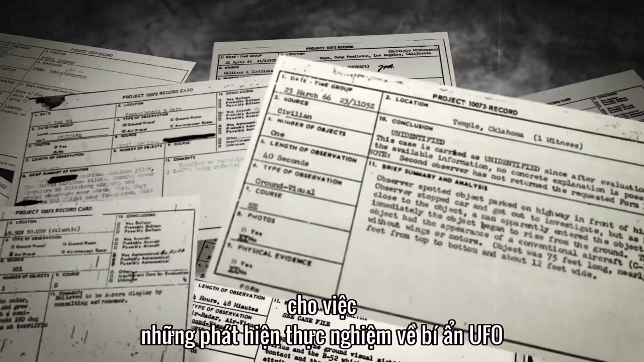 Dự án UFO tuyệt mật: Hé lộ bí ẩn tập 1 cảnh 2