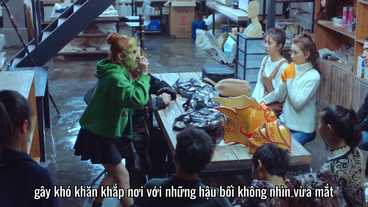 Bậc thầy hóa trang tập 4 cảnh 2