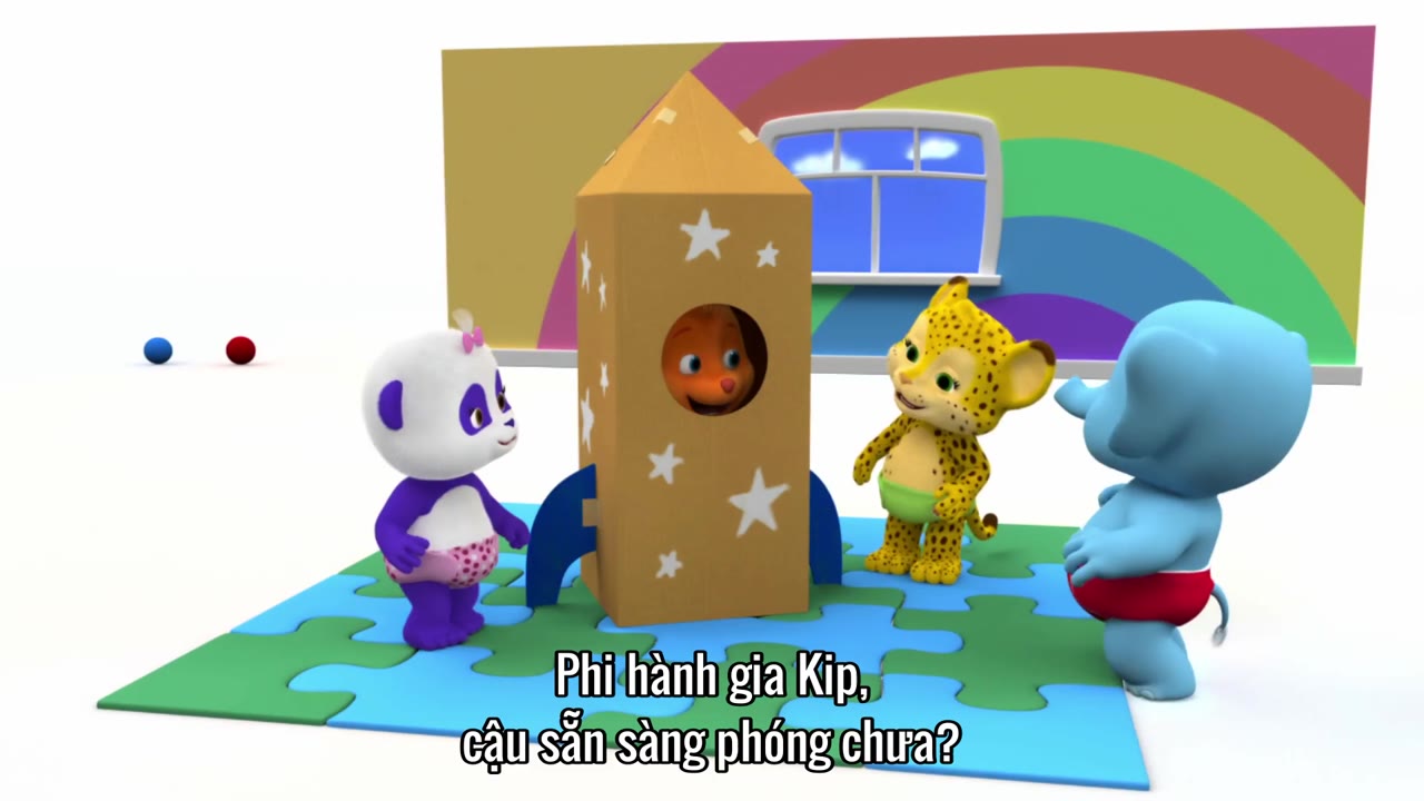 Giúp bé học từ vựng tập 3 cảnh 3