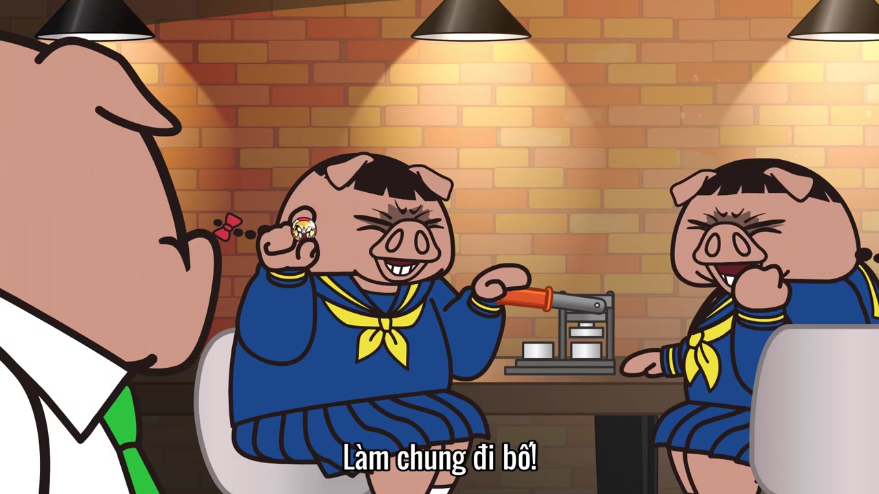 Retsuko hung hăng (Phần 1) tập 8 cảnh 2