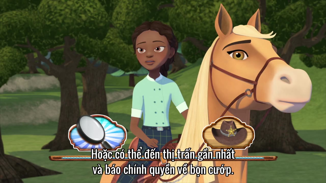 Chú ngựa Spirit: Tự do rong ruổi – Cuộc phiêu lưu trên lưng ngựa tập 1 cảnh 2