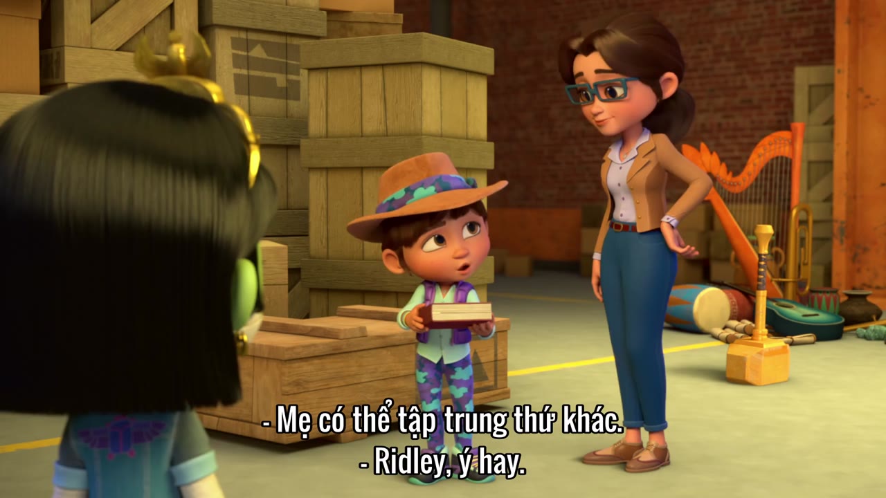 Ridley Jones (Phần 2) tập 4 cảnh 2