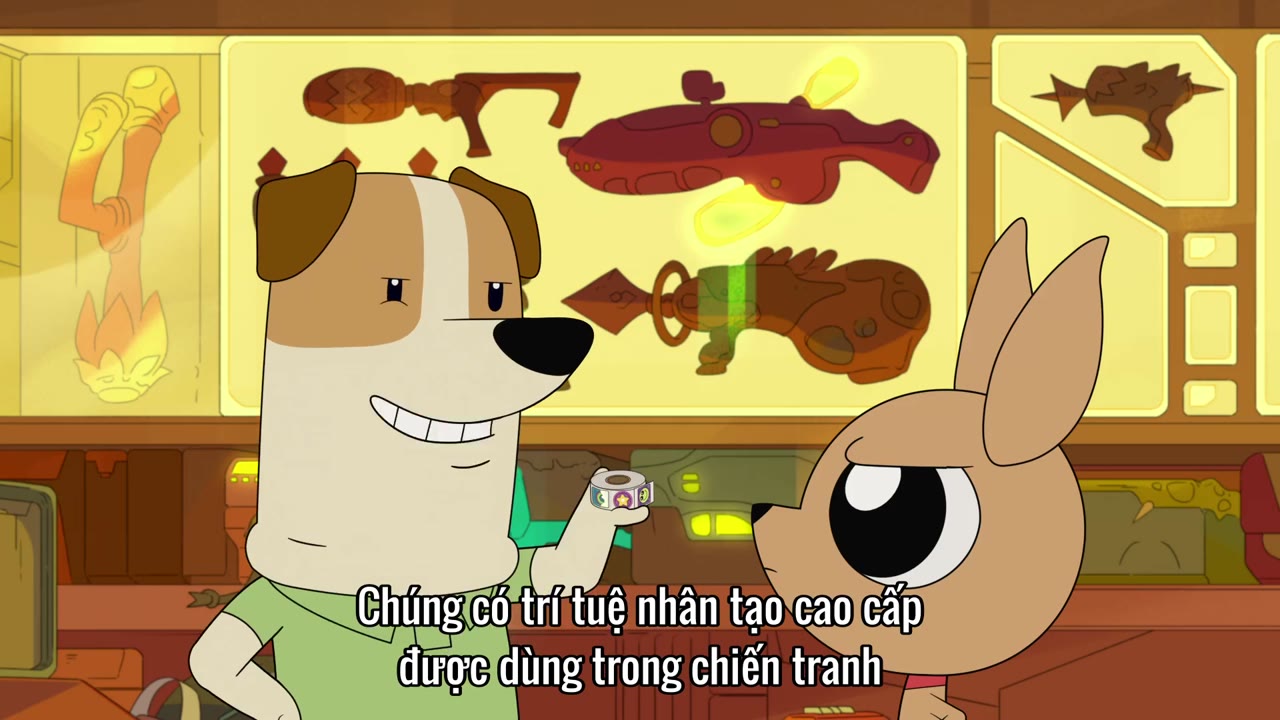 Cún ngoài không gian tập 8 cảnh 2