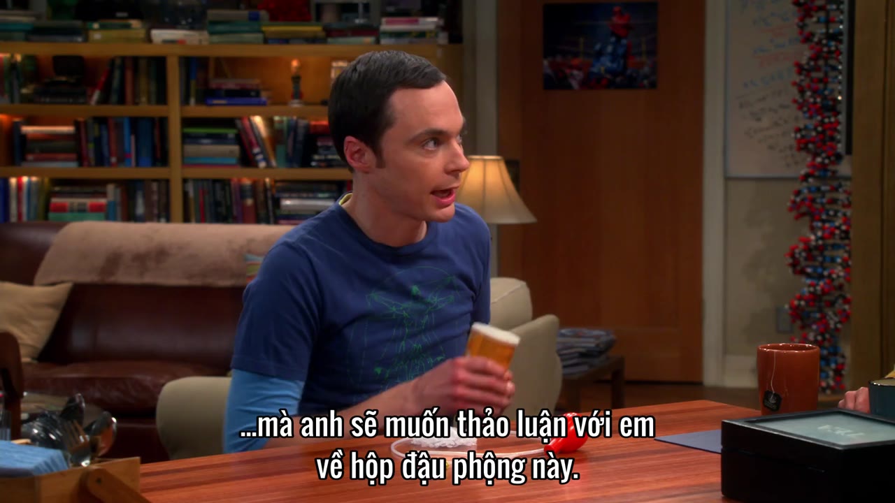 Vụ nổ lớn (Phần 12) tập 8 cảnh 3
