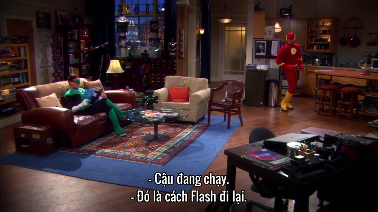 Vụ Nổ Lớn (Phần 4) tập 11 cảnh 2