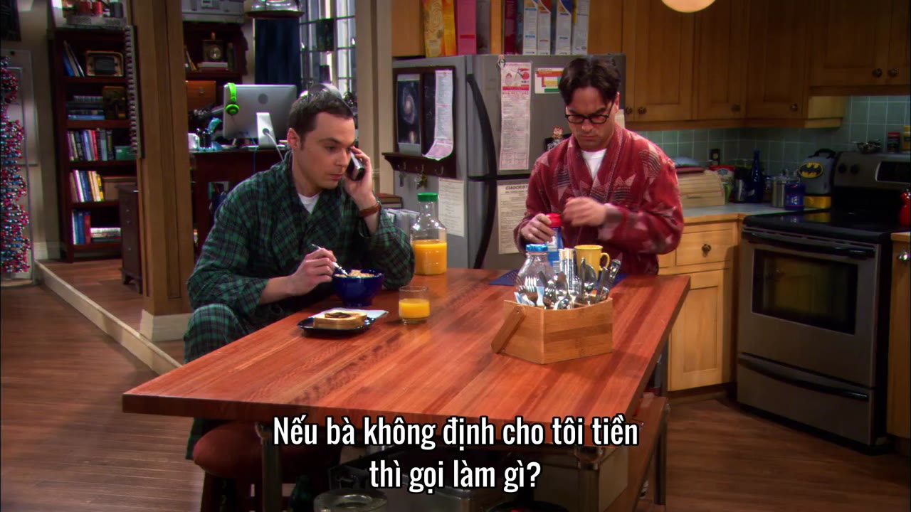 Vụ Nổ Lớn (Phần 4) tập 15 cảnh 2