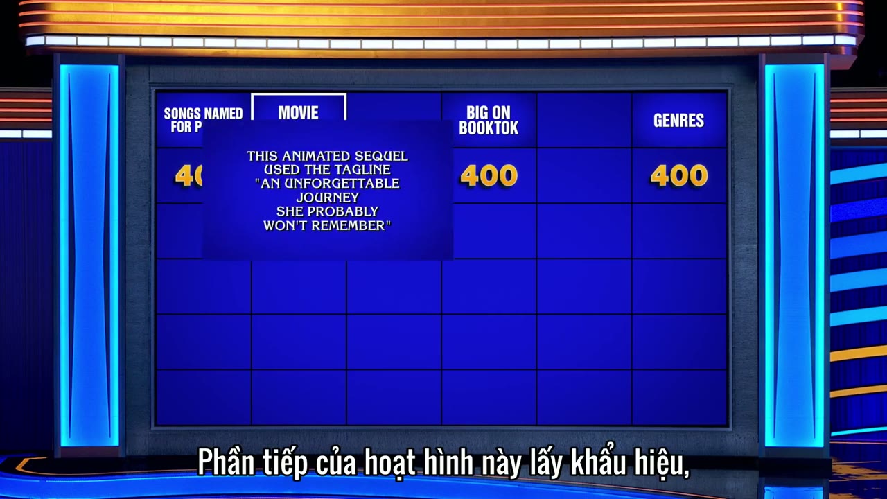 Jeopardy! Văn Hóa Đại Chúng tập 4 cảnh 3