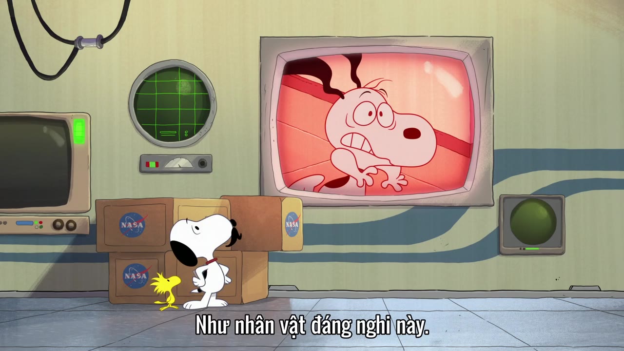 Snoopy Trong Không Gian (Phần 1) tập 2 cảnh 2