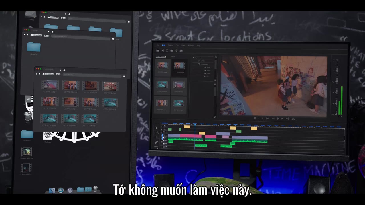 Trường Nữ Sinh AlRawabi tập 3 cảnh 3