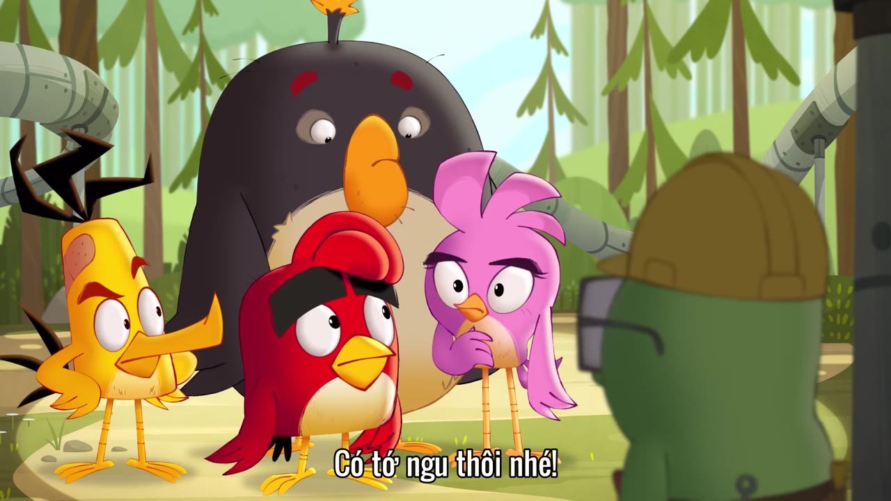 Angry Birds: Quậy tưng mùa hè (Phần 3) tập 8 cảnh 2