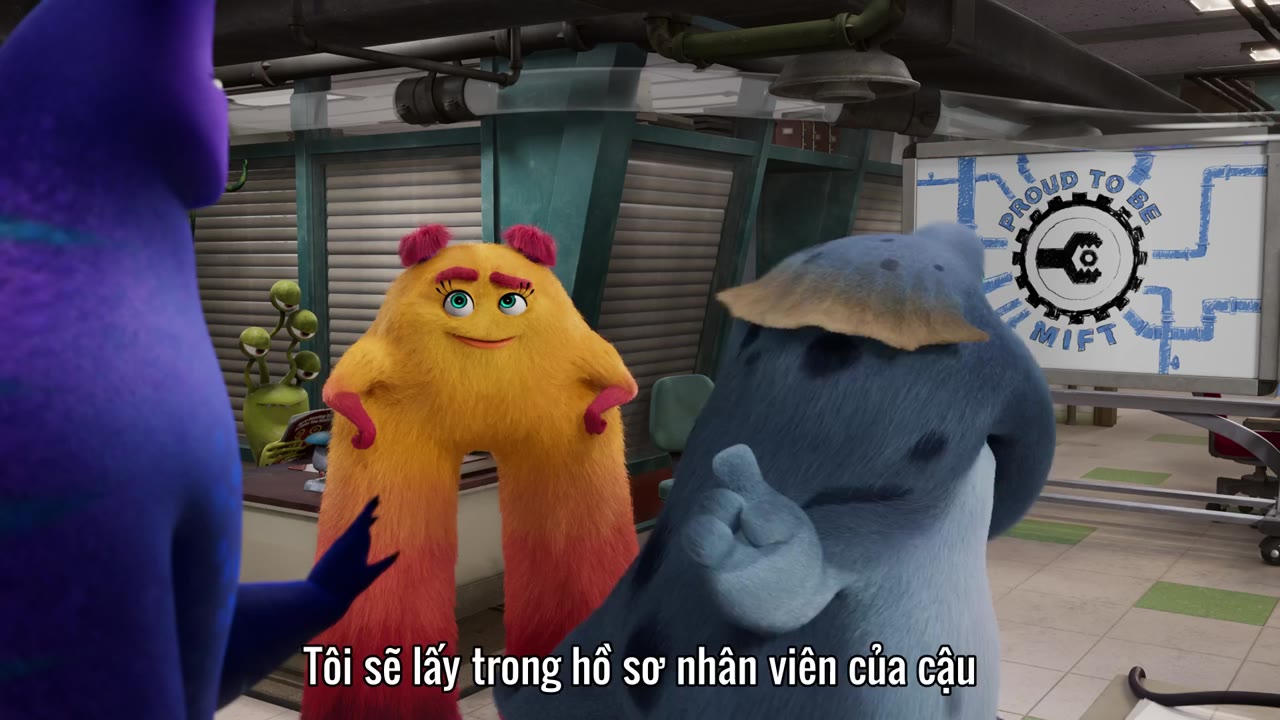 Công Ty Quái Vật tập 1 cảnh 2