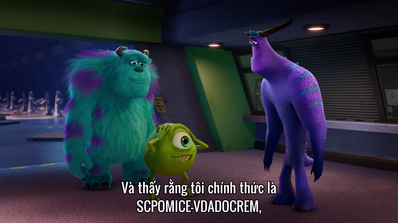 Công Ty Quái Vật tập 1 cảnh 3