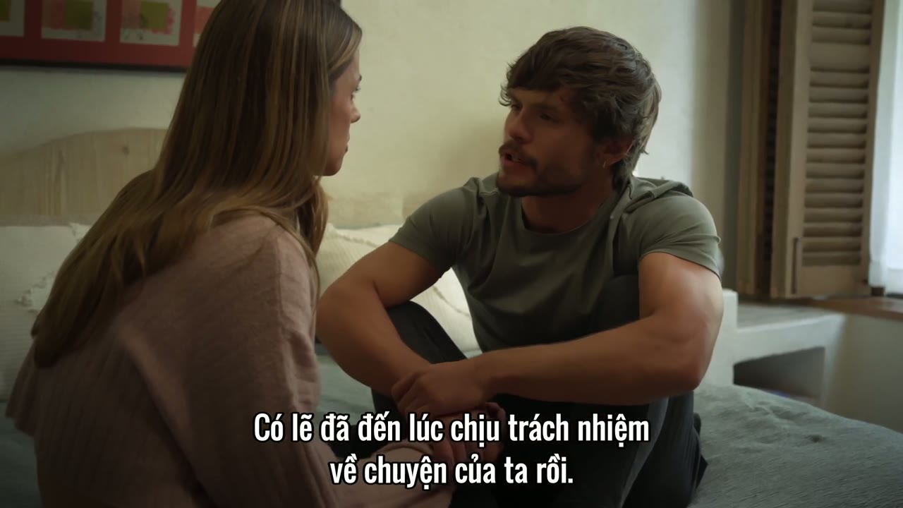 Giữa cha và con trai tập 14 cảnh 2
