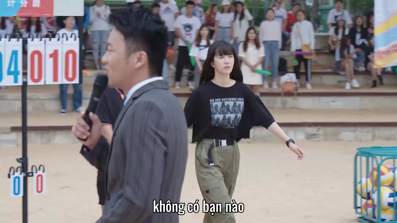 Bùng Cháy Nào! Cô Gái Bóng Chuyền tập 2 cảnh 2