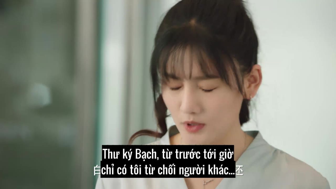 Thư Ký Bạch Ngày Nào Cũng Muốn Từ Chức tập 13 cảnh 2