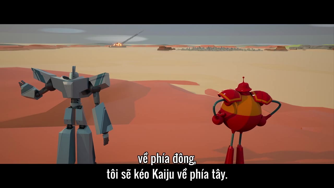 Anh em người máy siêu khổng lồ tập 2 cảnh 2