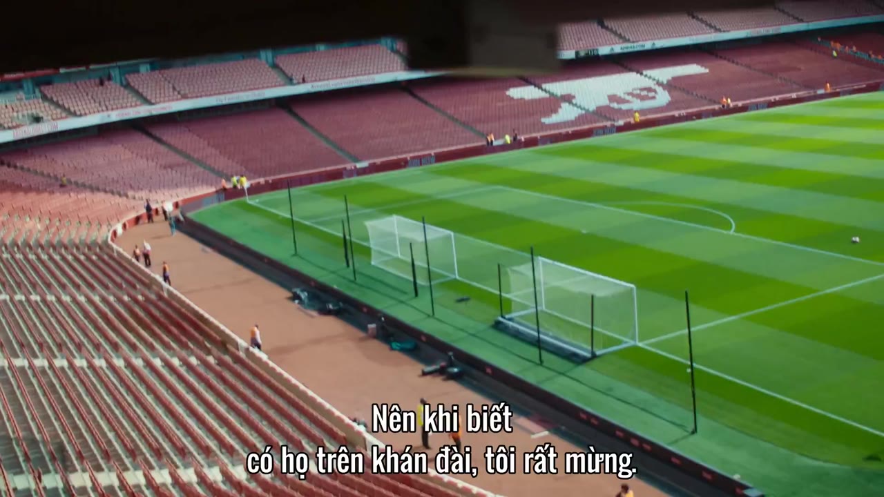 All or Nothing: Arsenal tập 1 cảnh 3