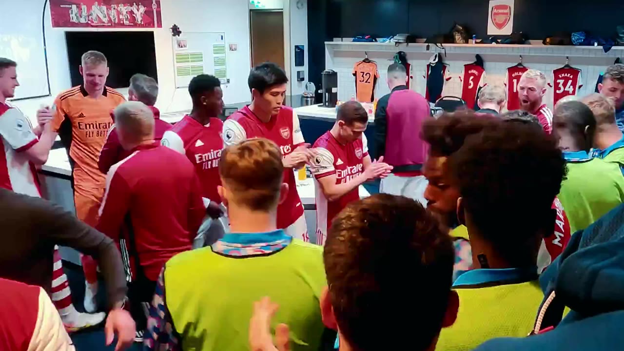 All or Nothing: Arsenal tập 8 cảnh 2