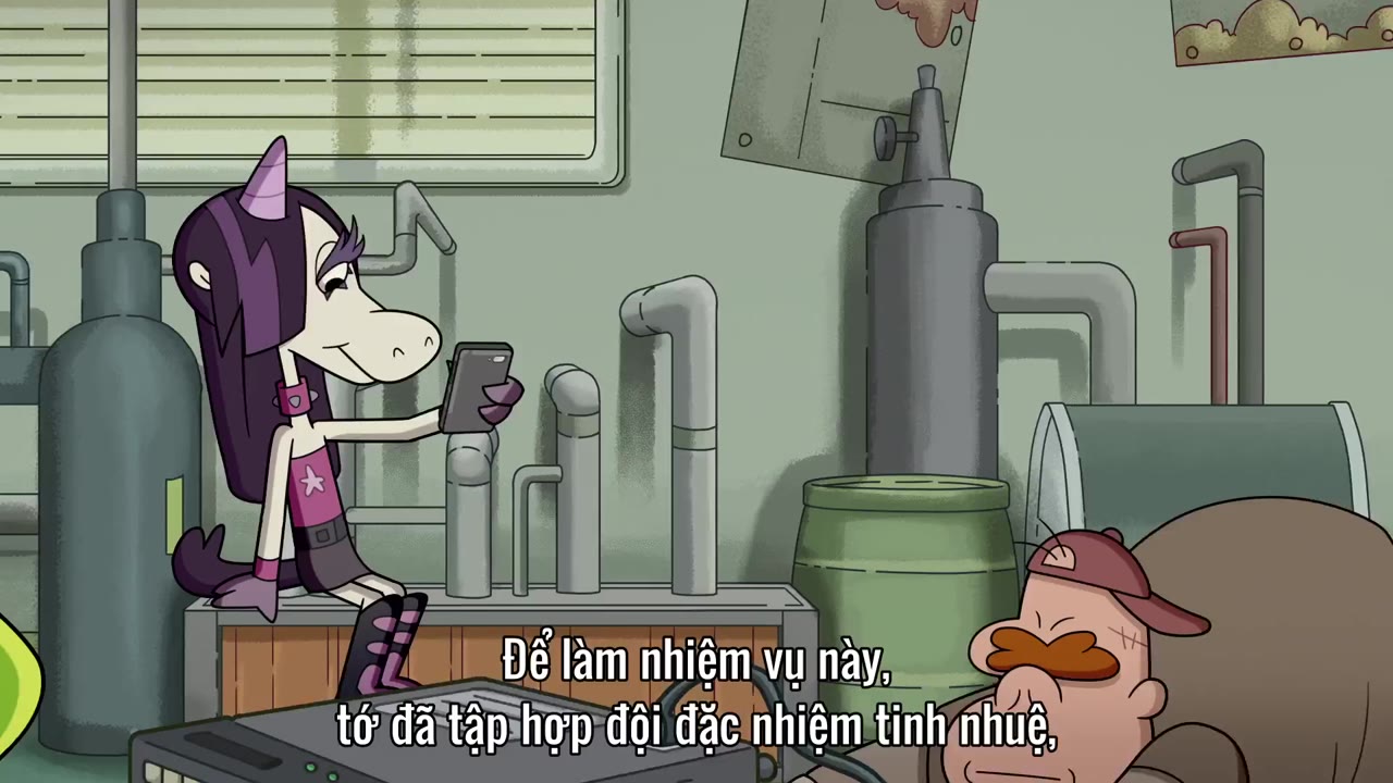 Những Cuộc Phiêu Lưu Kỳ Quặc Của James Và Max tập 8 cảnh 2