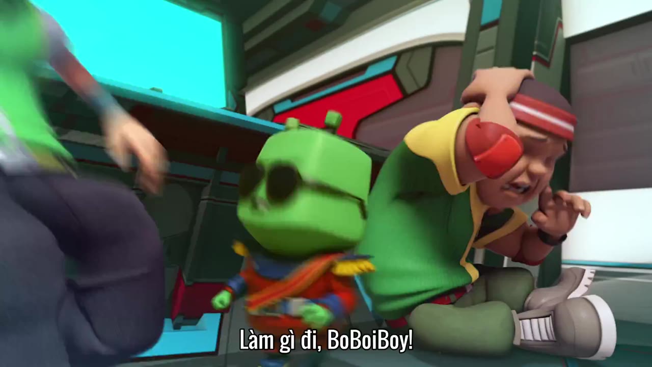 BoBoiBoy Galaxy tập 7 cảnh 2