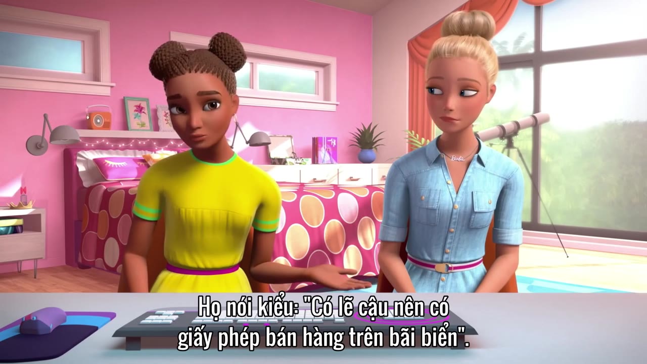 Barbie Đen tập 1 cảnh 3