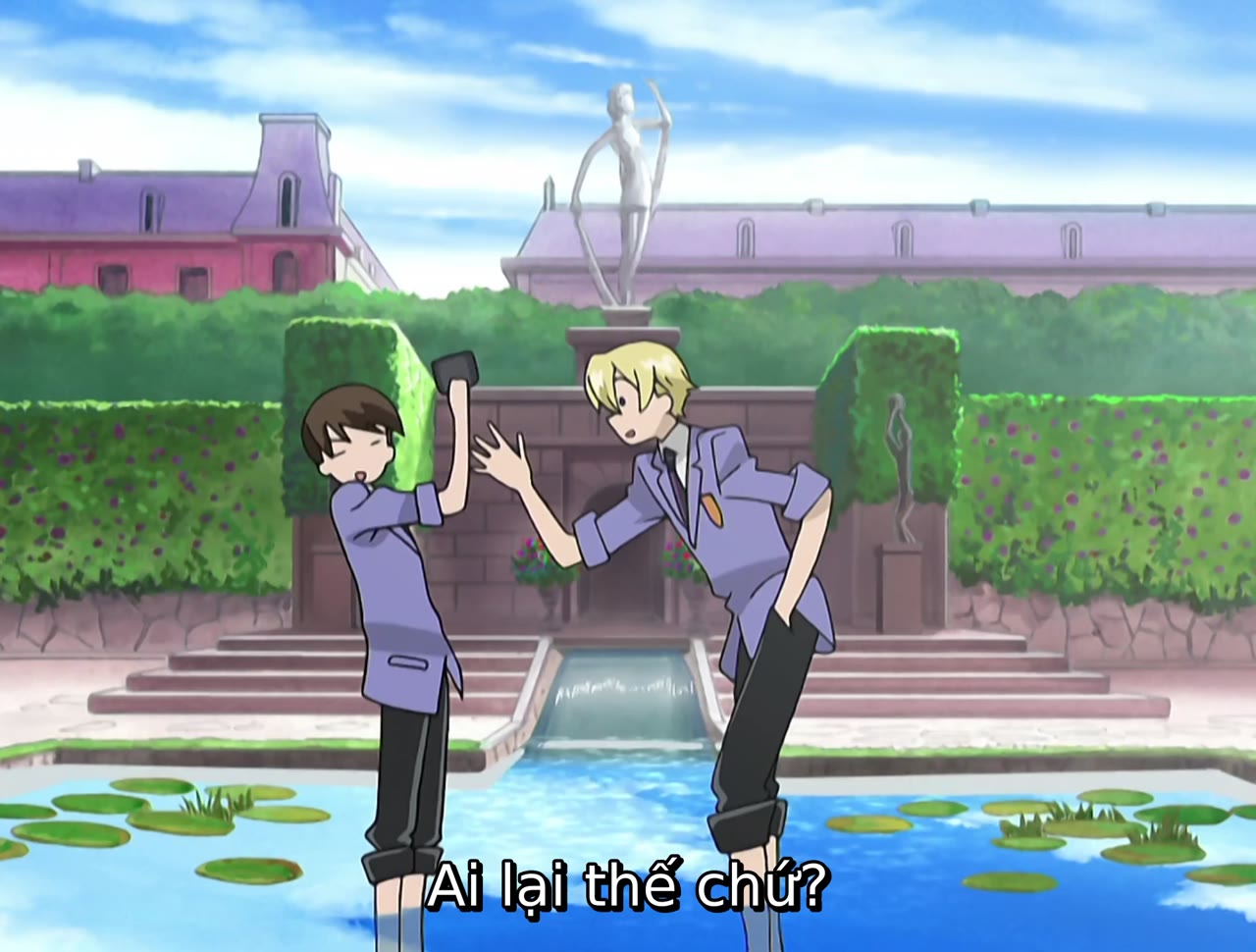 Ouran High School Host Club tập 1 cảnh 3