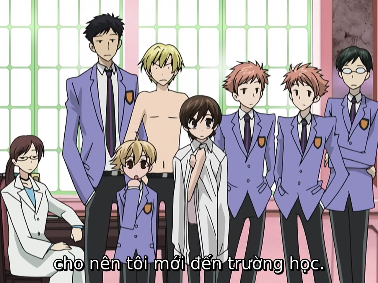 Ouran High School Host Club tập 3 cảnh 3
