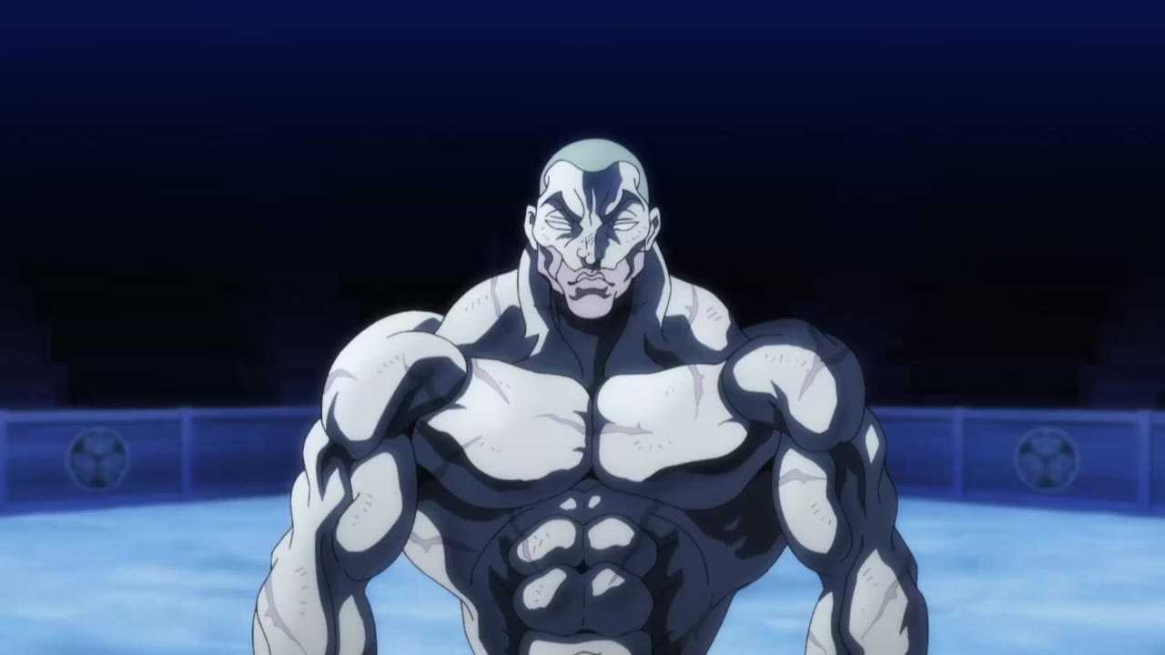 Hanma Baki VS Đấu Sĩ Ashura tập 1 cảnh 2