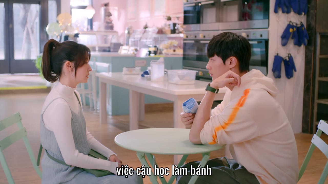 Sổ Tay Hướng Dẫn Yêu Đương Tiết Kiệm tập 14 cảnh 3