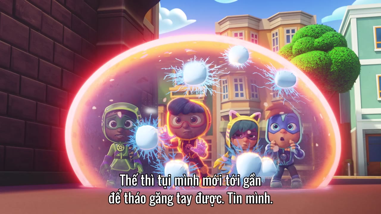 Action Pack: Siêu Nhân Nhí Hành Động tập 3 cảnh 3