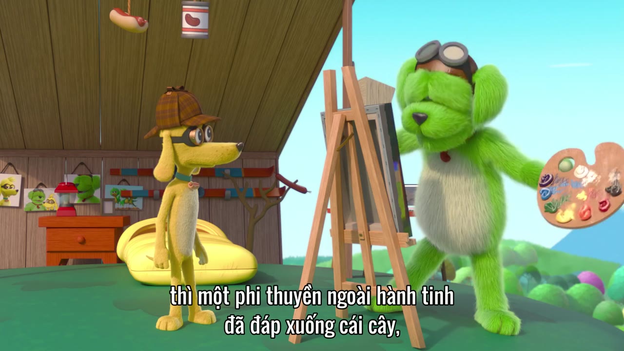 Tiến lên, các bé cún! (Phần 1) tập 4 cảnh 3