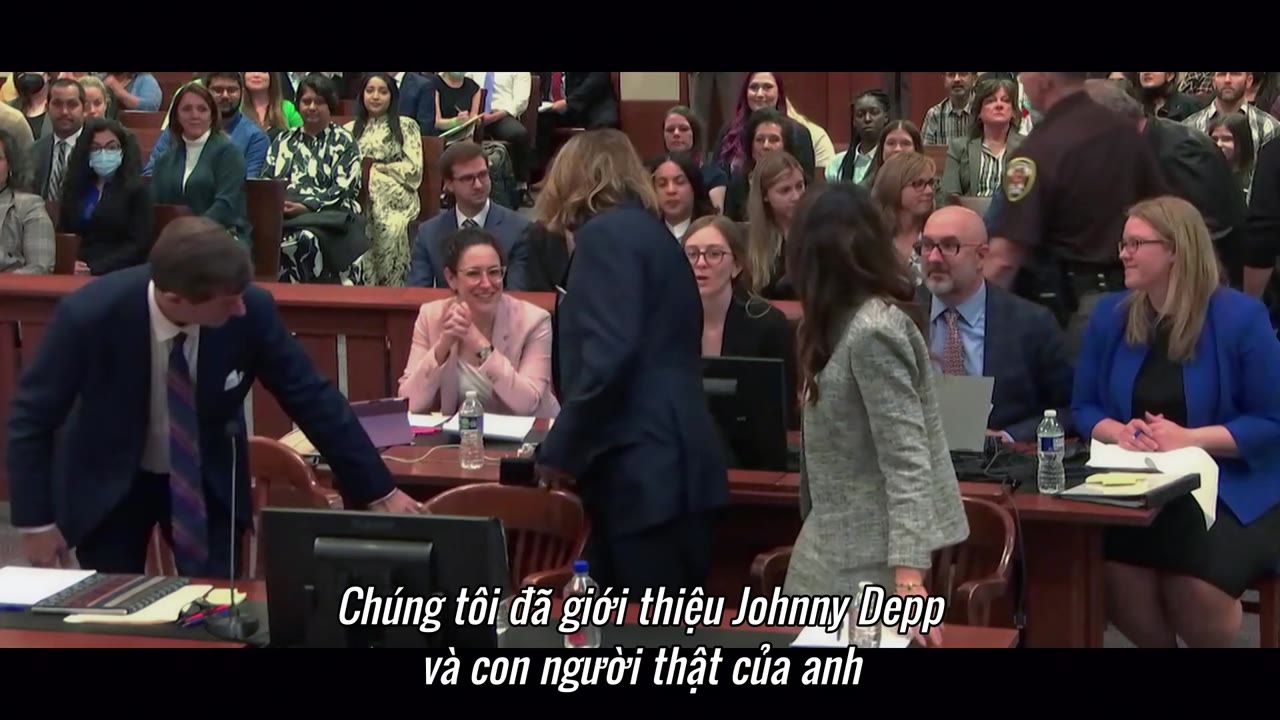 Depp V Heard tập 2 cảnh 2