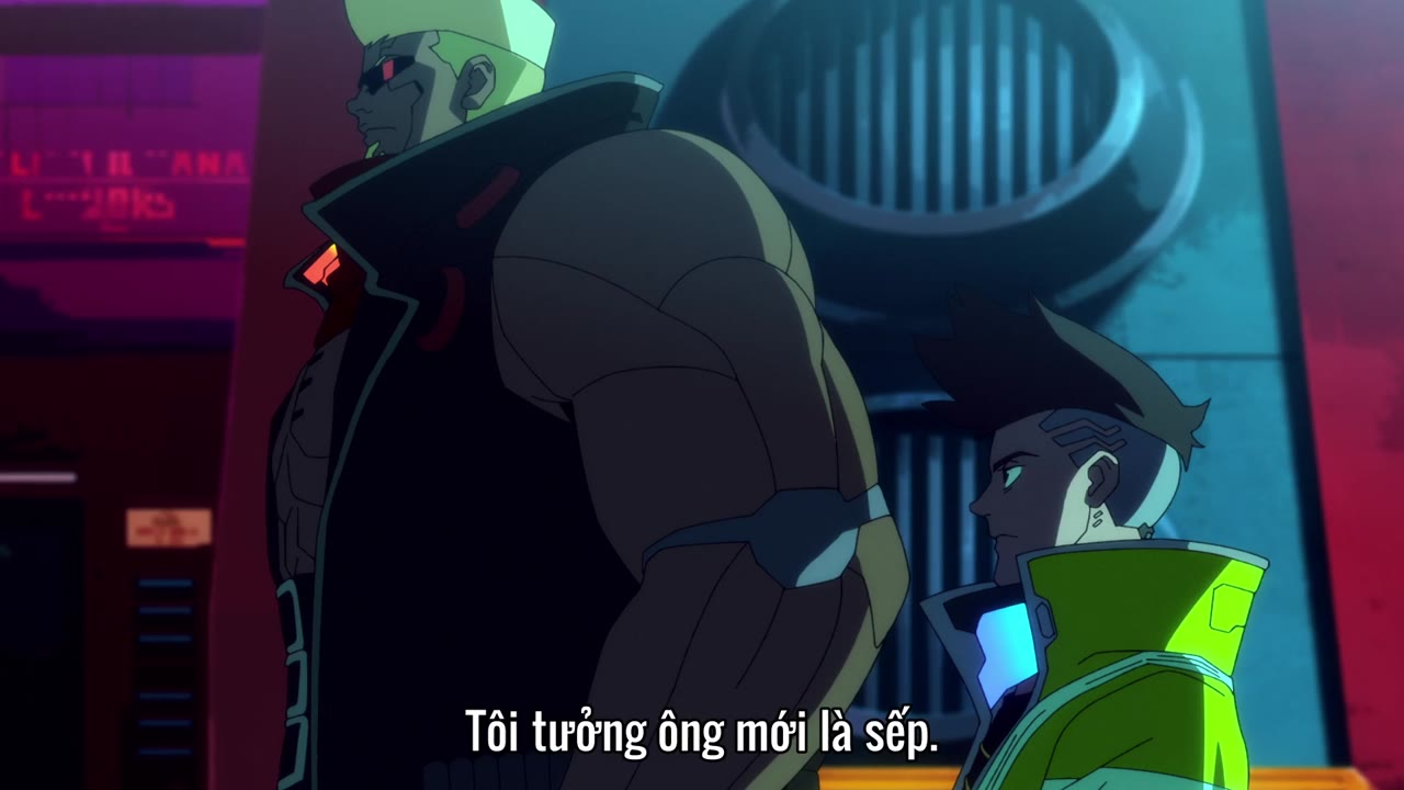 Cyberpunk: Edgerunners tập 3 cảnh 3
