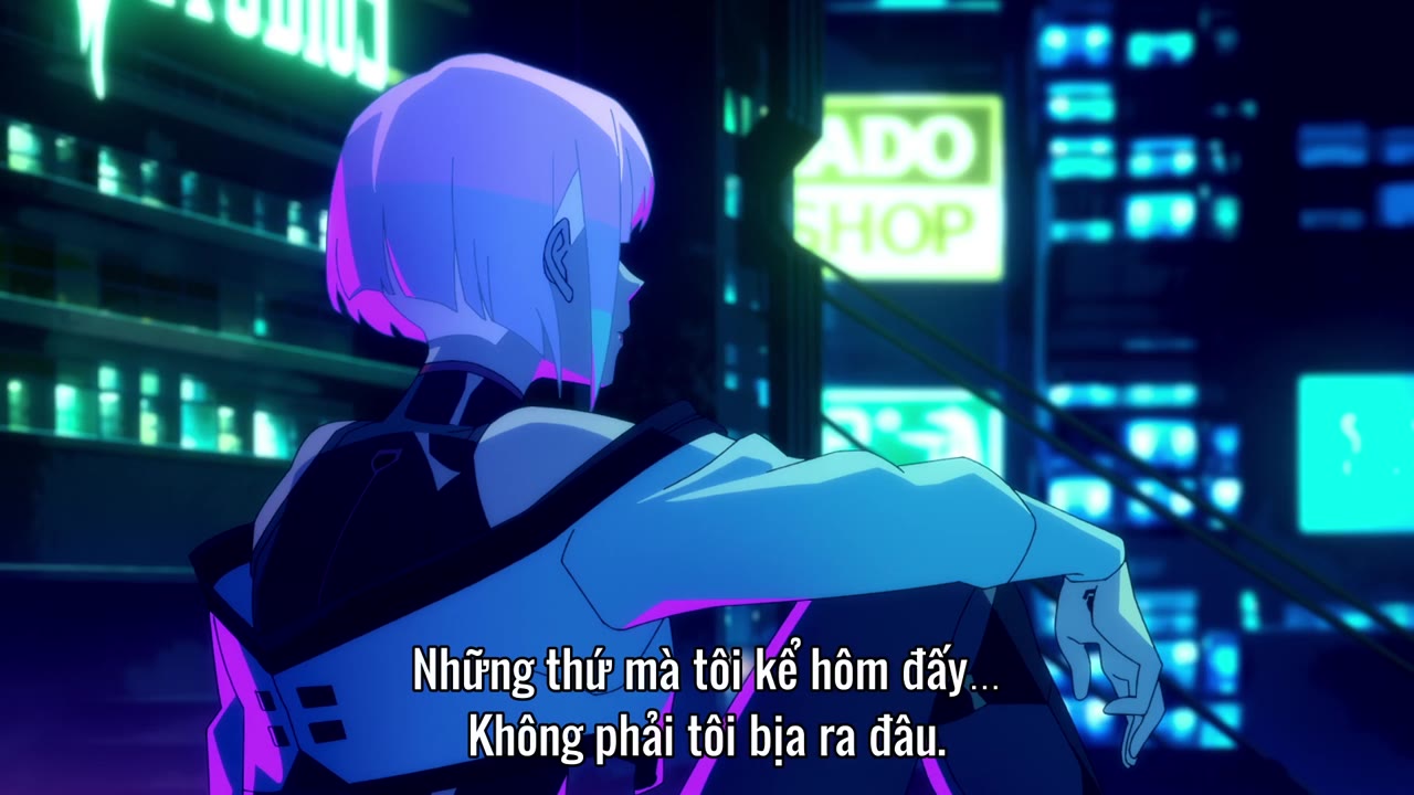 Cyberpunk: Edgerunners tập 4 cảnh 3