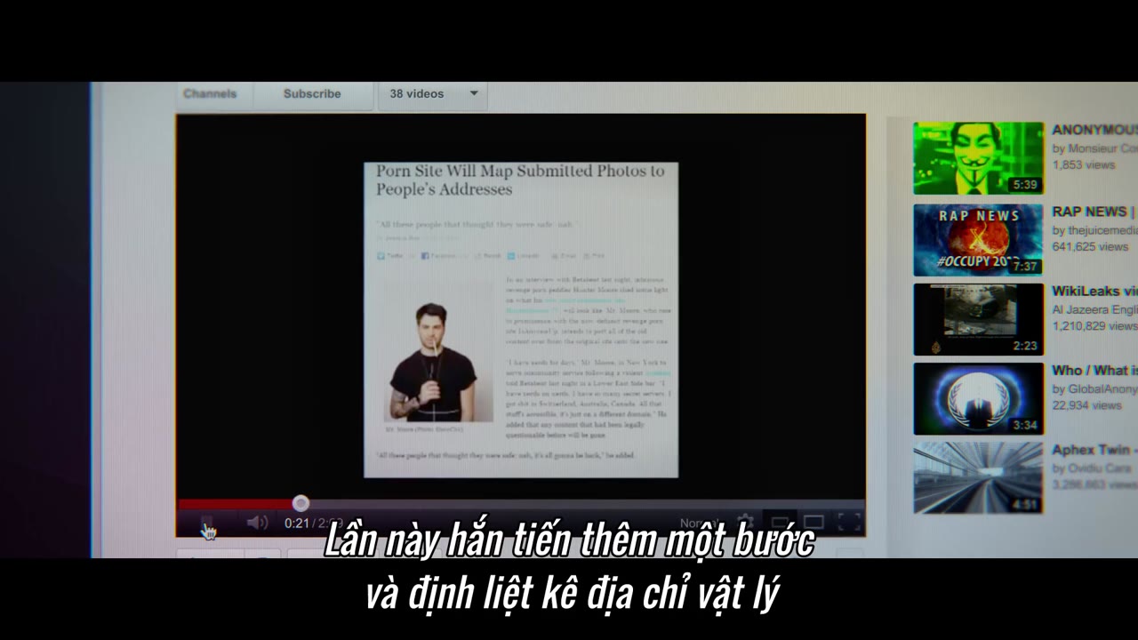Người đàn ông bị căm ghét nhất trên Internet tập 3 cảnh 2