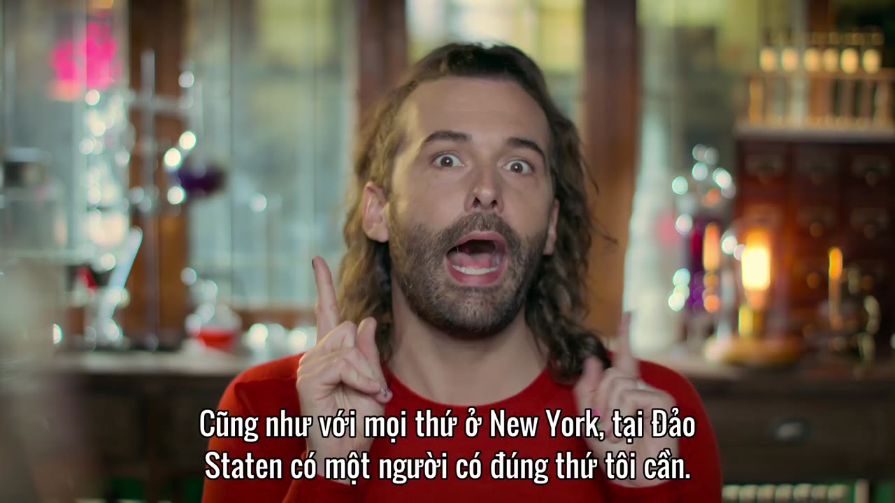 Hiếu kỳ cùng Jonathan Van Ness tập 1 cảnh 2