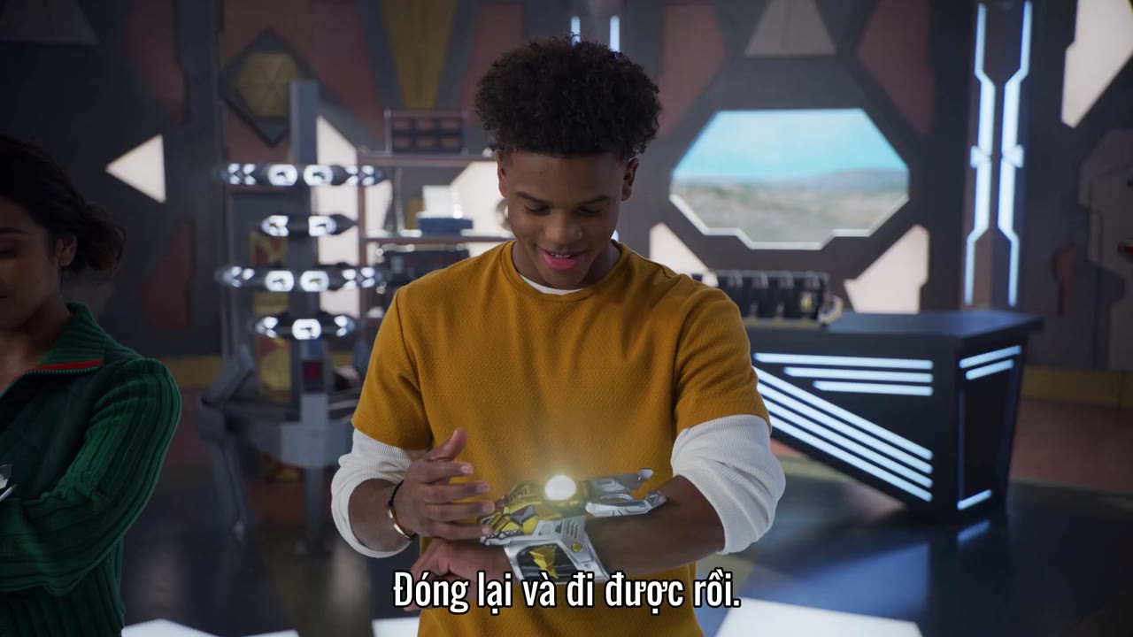 Power Rangers: Vũ Trụ Cuồng Nộ tập 3 cảnh 3