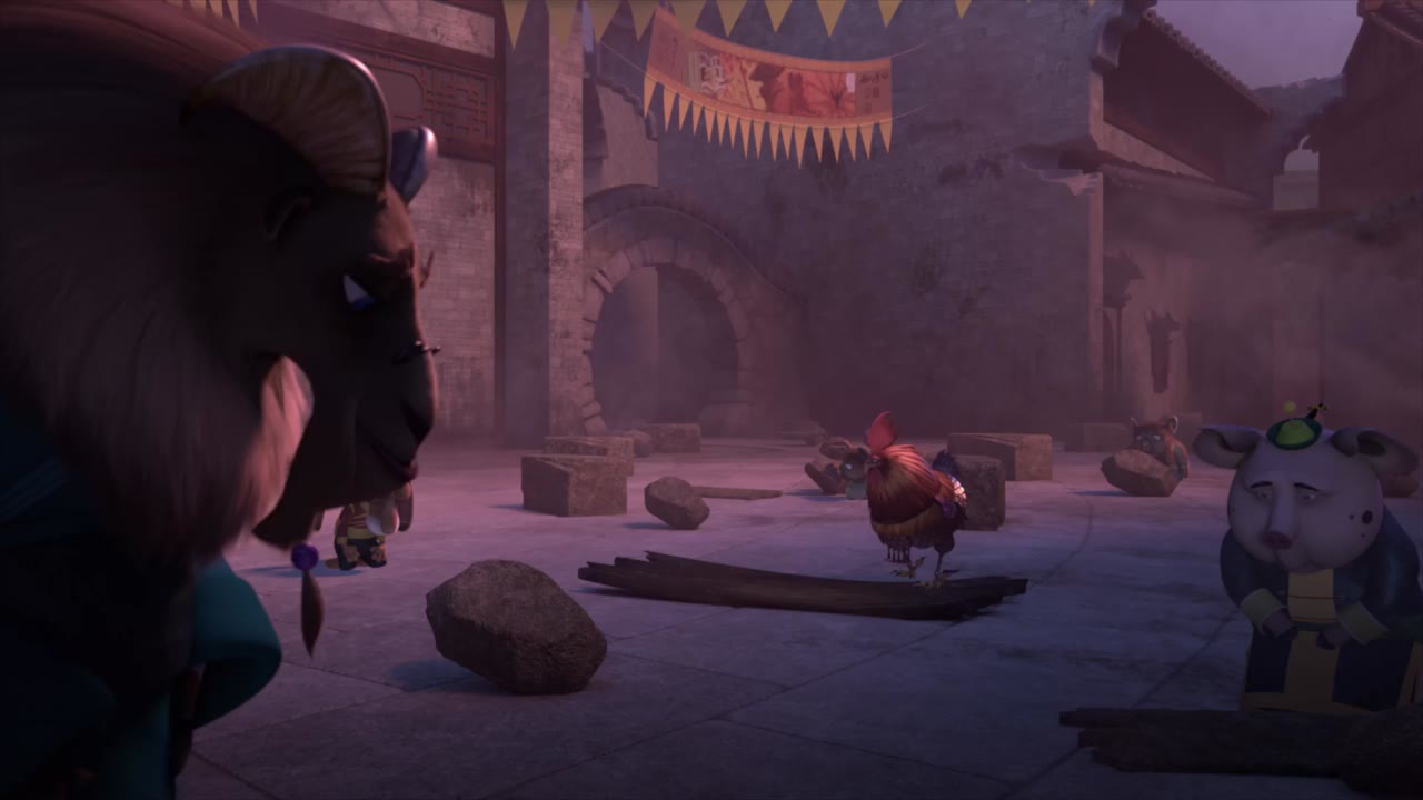 Kung Fu Panda: Hiệp Sĩ Rồng (Phần 2) tập 12 cảnh 2