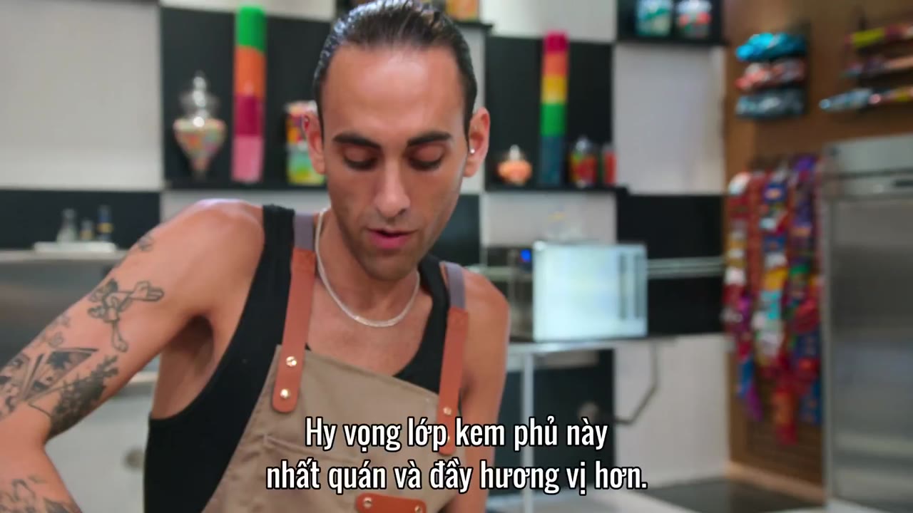 Bếp trưởng bếp ăn vặt tập 3 cảnh 3