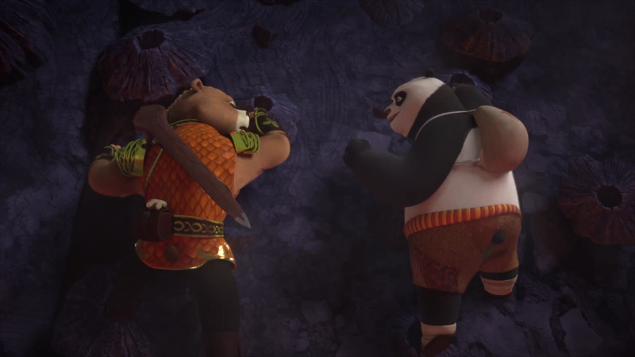 Kung Fu Panda: Hiệp sĩ rồng (Phần 3) tập 2 cảnh 3