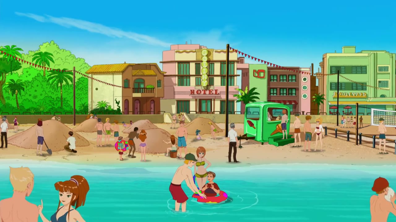 H2O: Cuộc Phiêu Lưu Của Những Nàng Tiên Cá (Phần 1) tập 2 cảnh 2