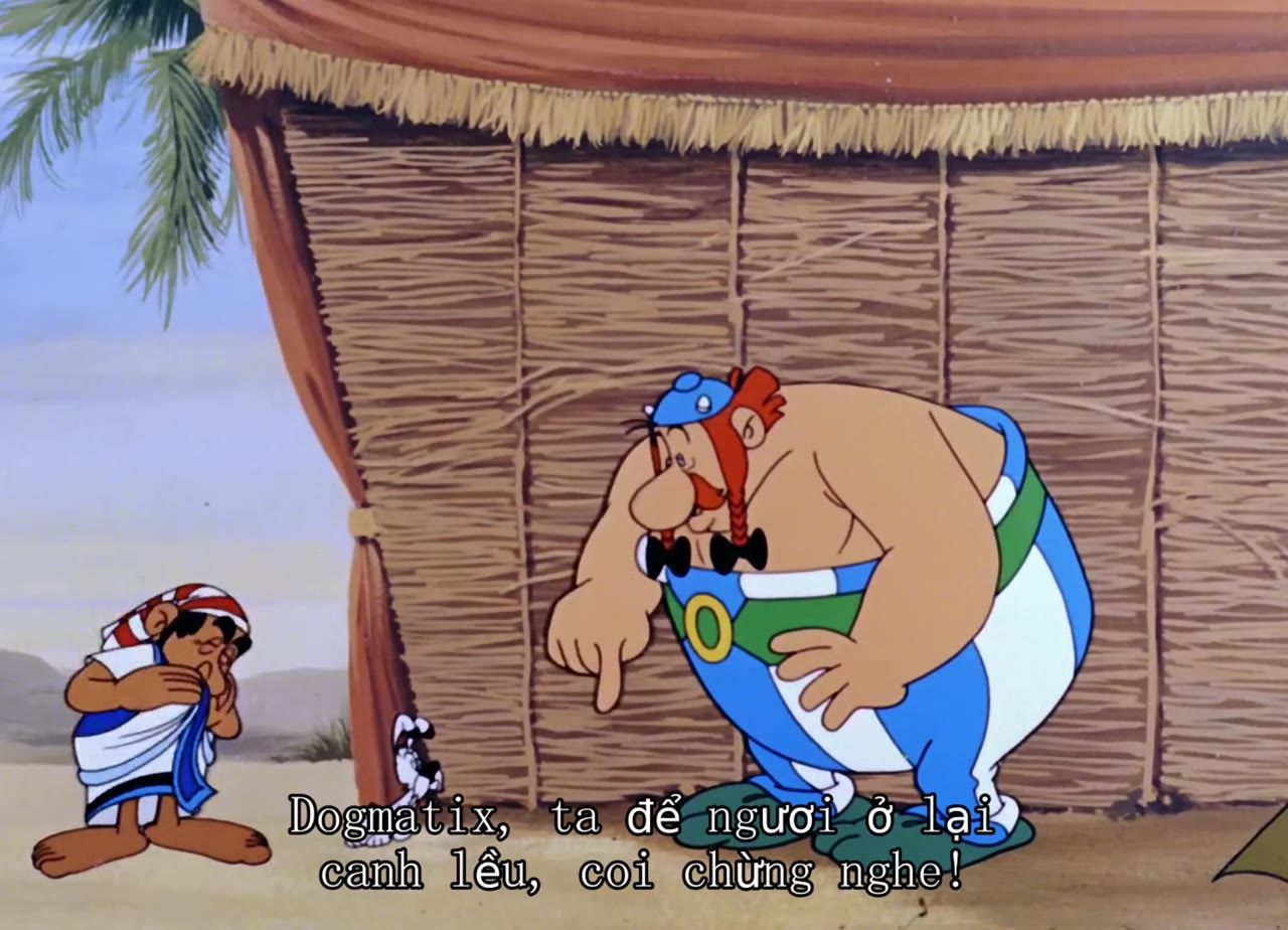 Asterix và Nữ Hoàng Ai Cập tập 1 cảnh 3