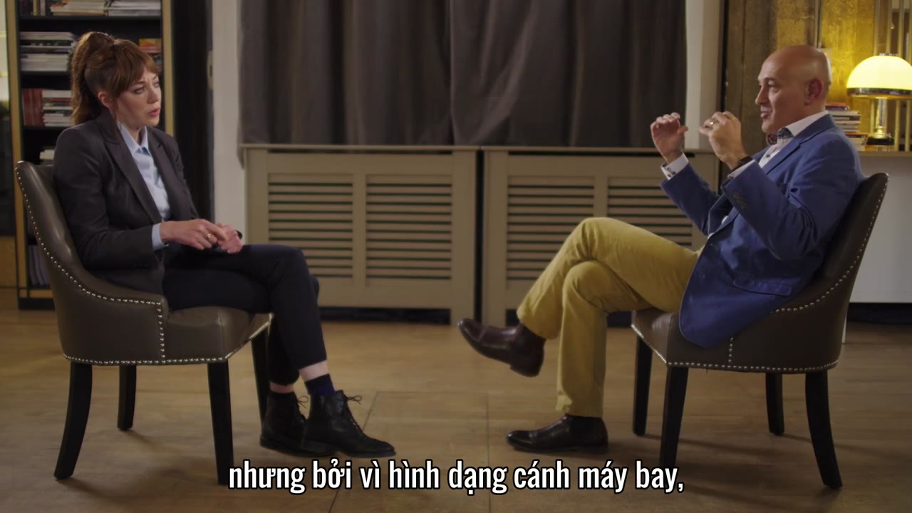 Cunk nói về Trái Đất tập 4 cảnh 2
