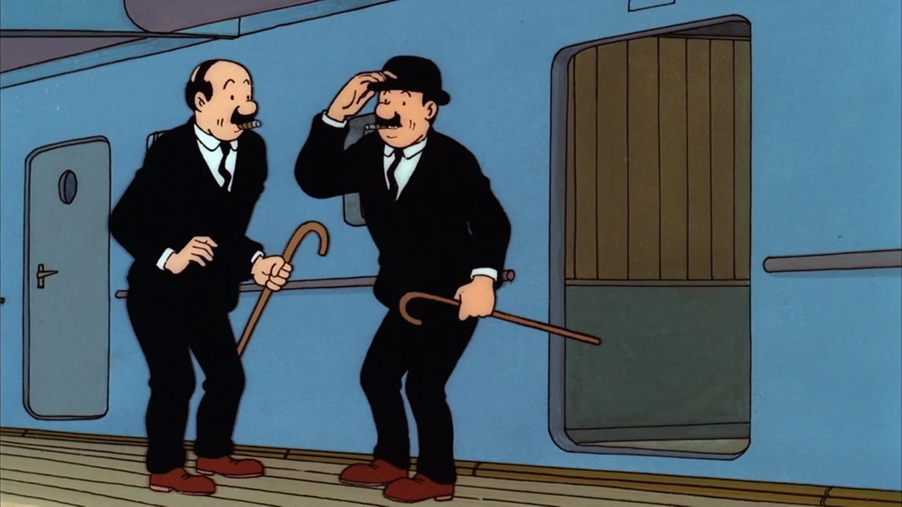 Những Cuộc Phiêu Lưu Của Tintin: Phần 2 tập 1 cảnh 2
