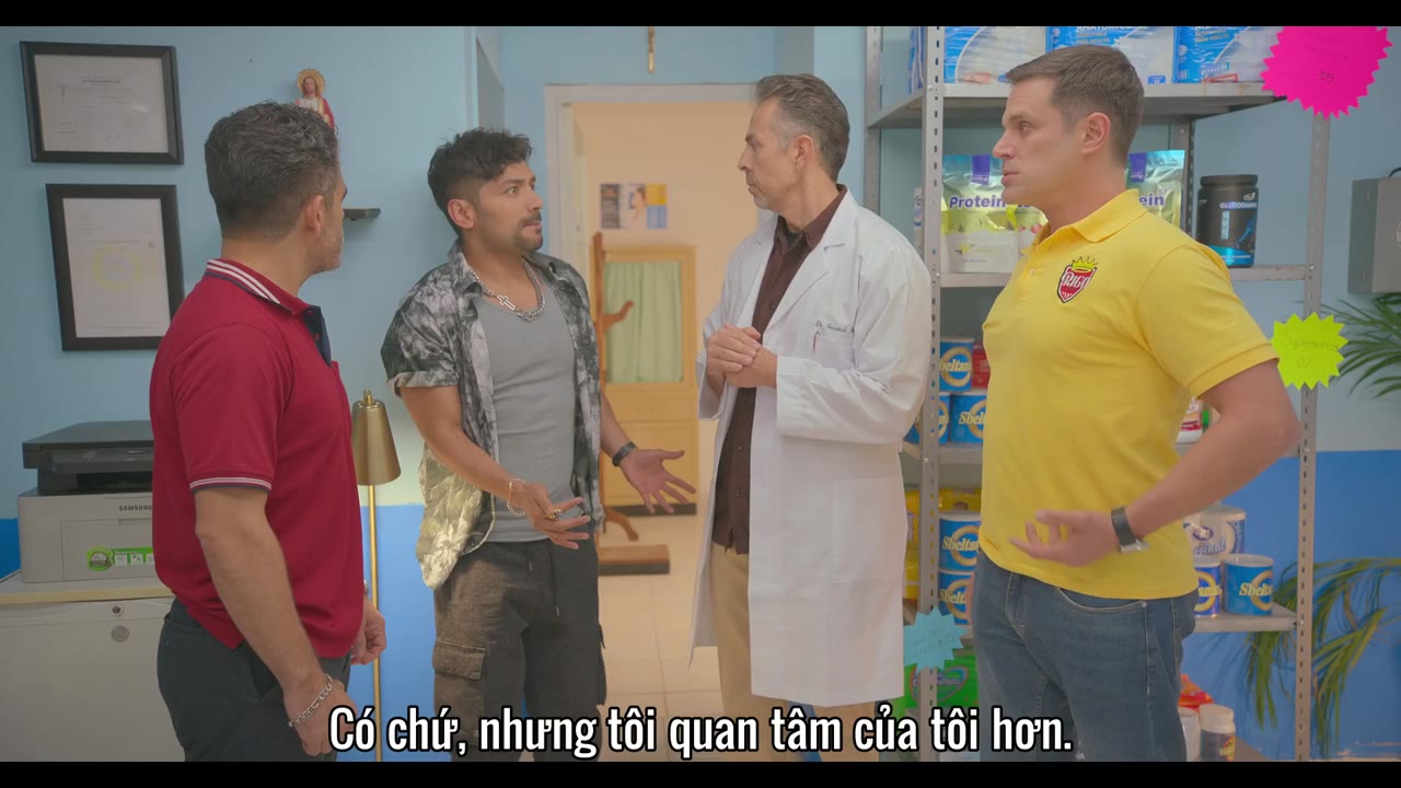 Chiến tranh hàng xóm tập 3 cảnh 3